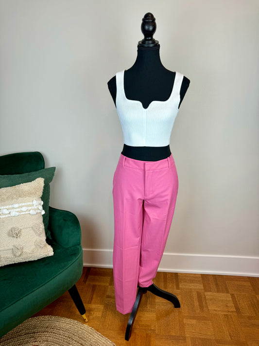 Pantalon rose Zara - Medium