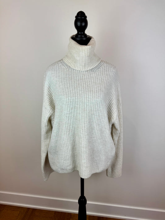 Chandail tricot à col montant H&M - Small