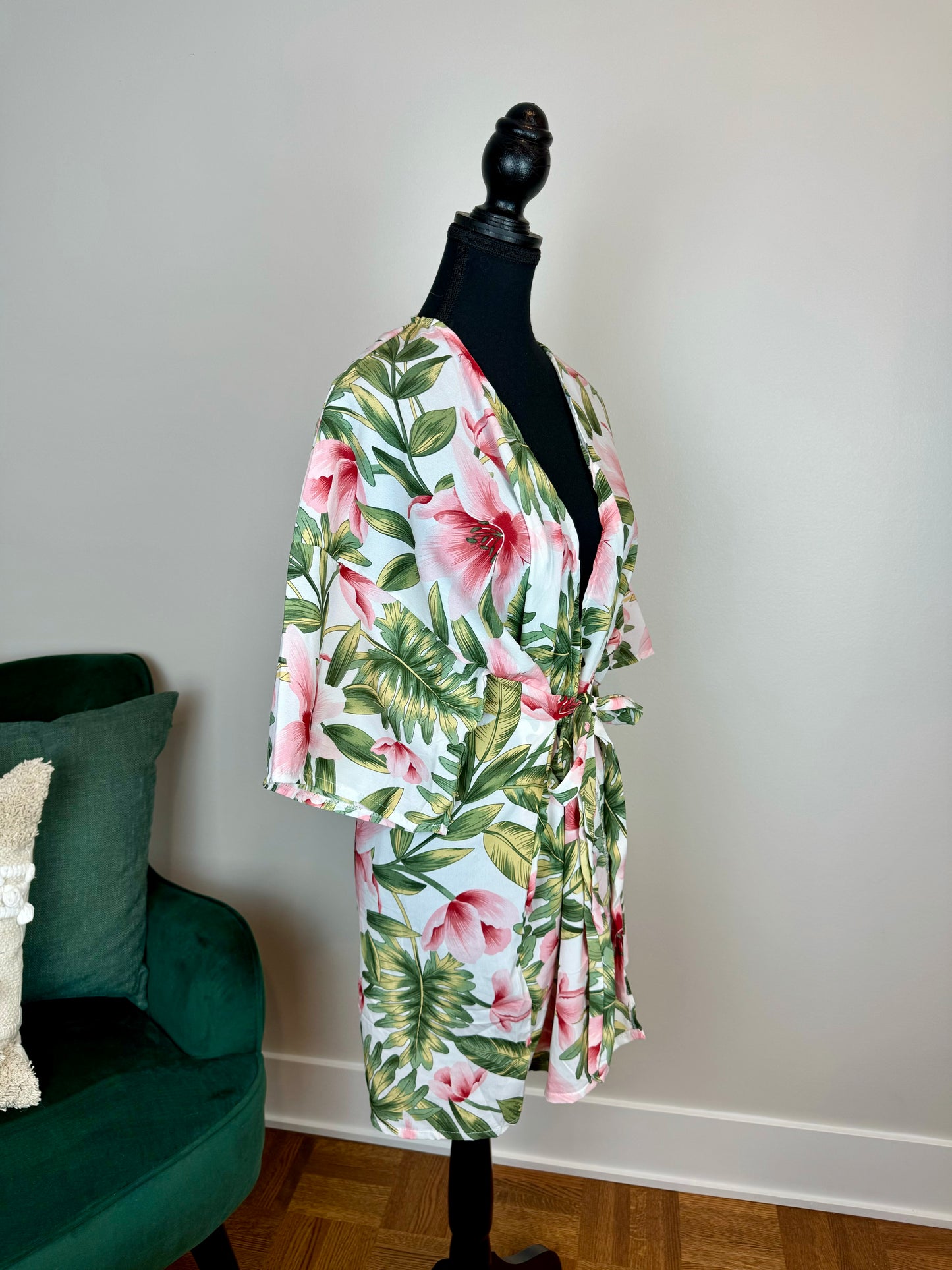 Kimono fleuri Lulla - One size