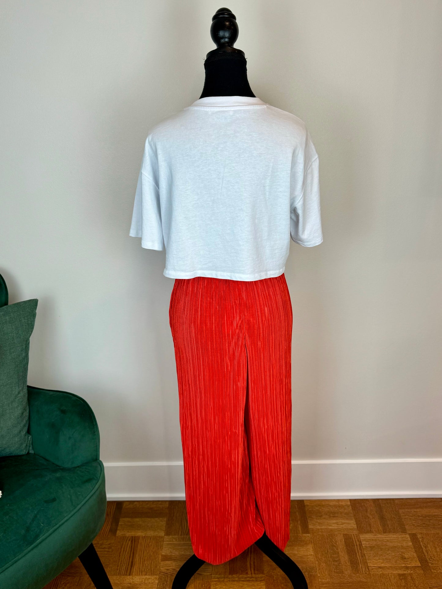 Pantalon gauffré Top Shop - Small