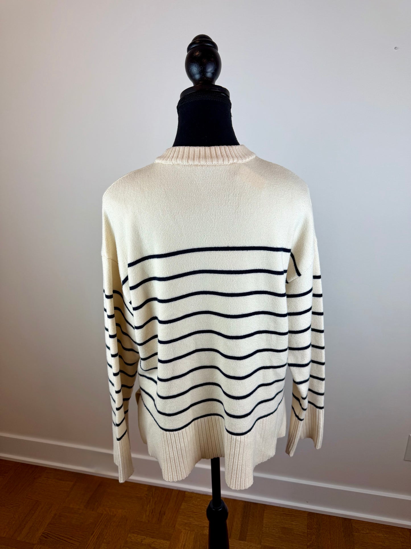 Chandail tricot ligné Zara - Small