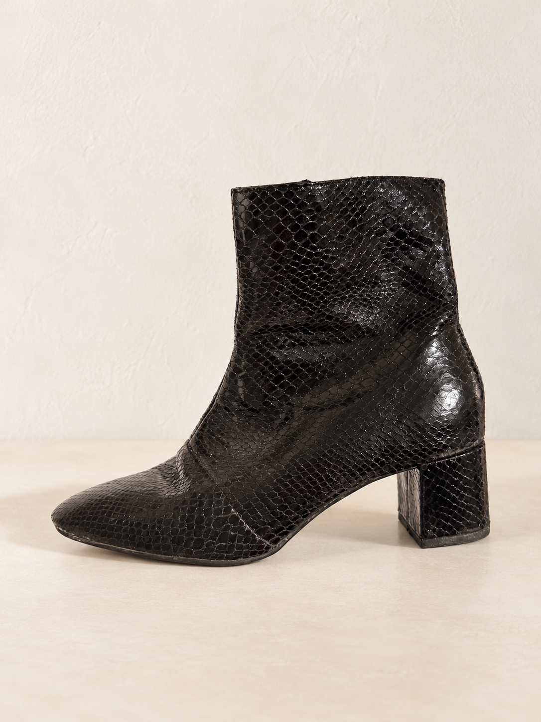 Bottes Pièces effet serpent - 7
