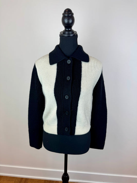 Chandail tricot avec boutons Zara - Small