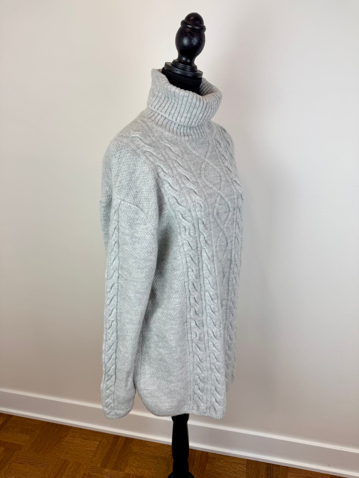 Chandail tricot à col montant Dynamite - Small