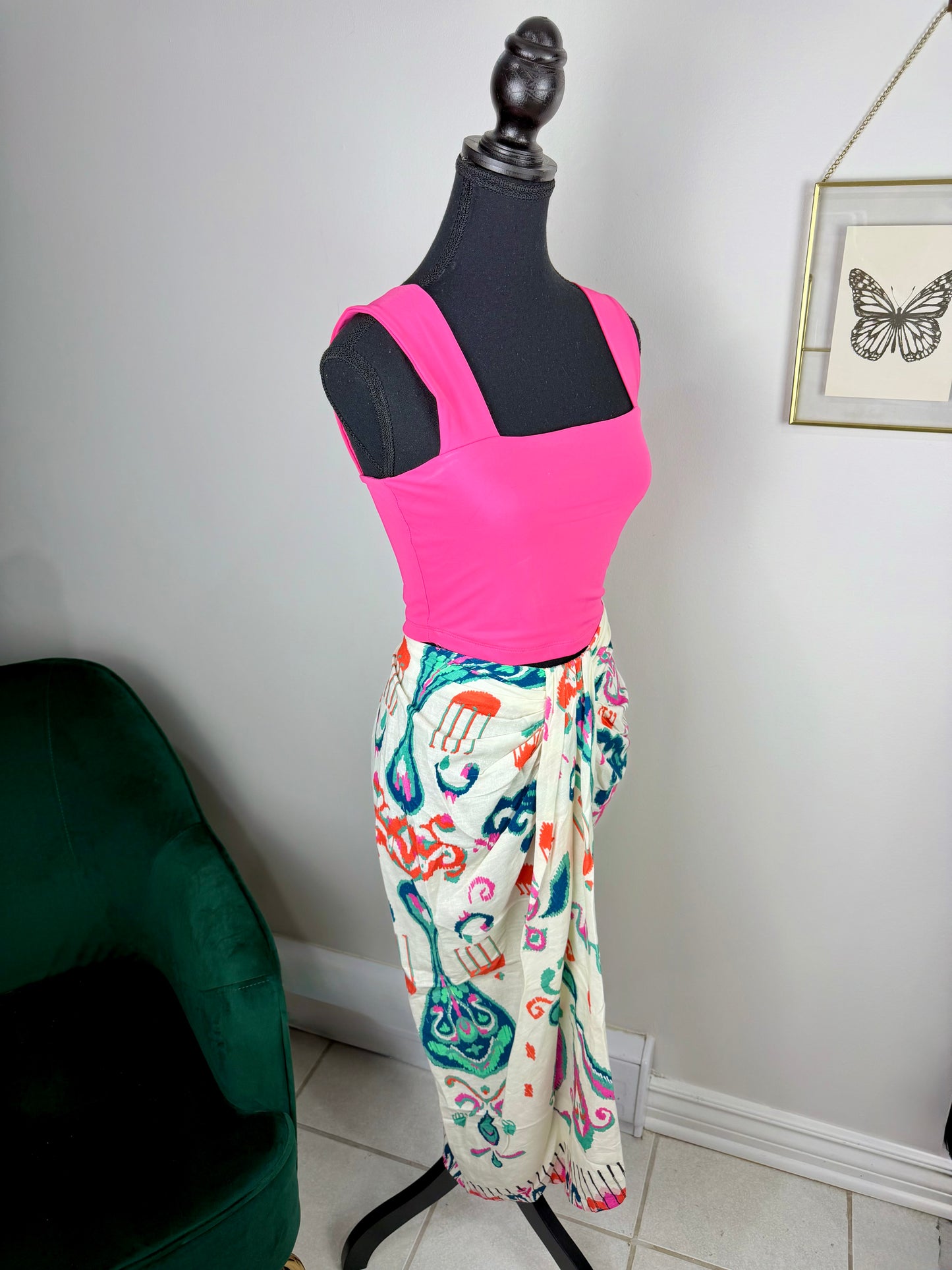 Jupe paréo à motif Zara - Small