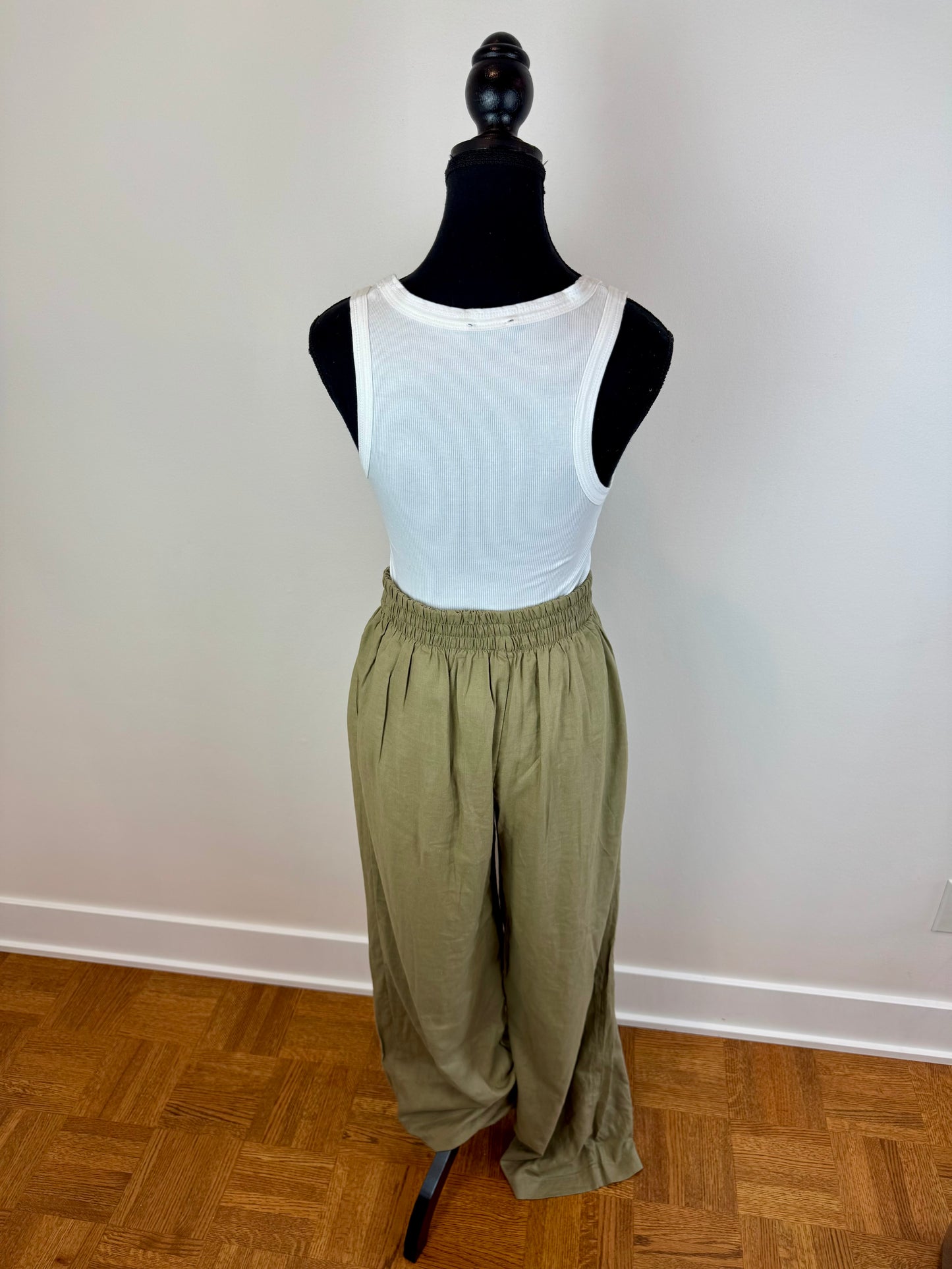 Pantalon ample en lin Dynamite - Small