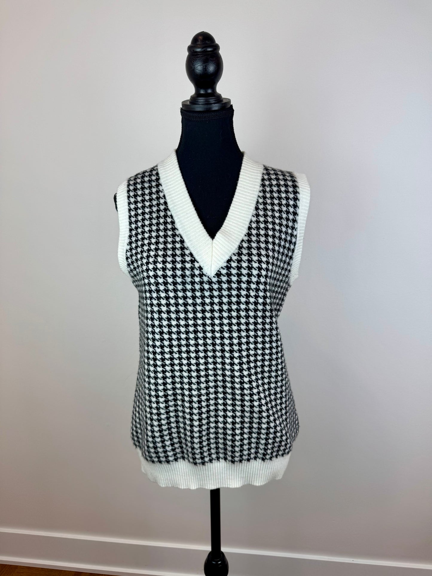Débardeur tricot col V - Small