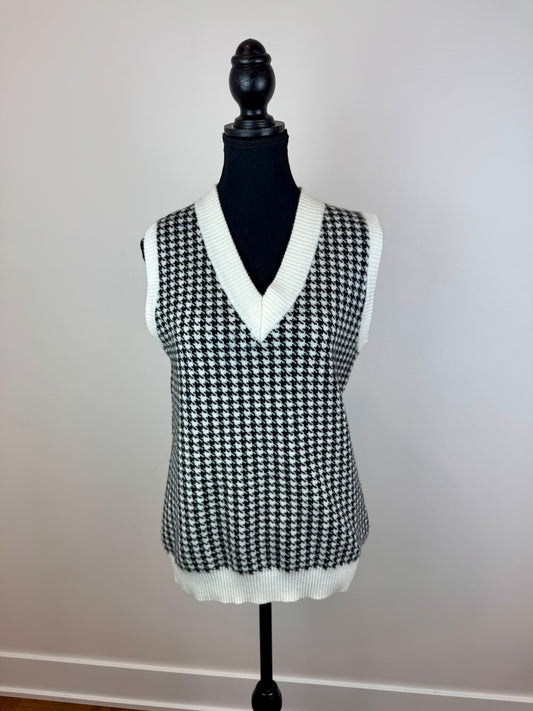 Débardeur tricot col V - Small