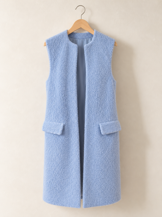 Veste en laine sans manche Zara - Medium