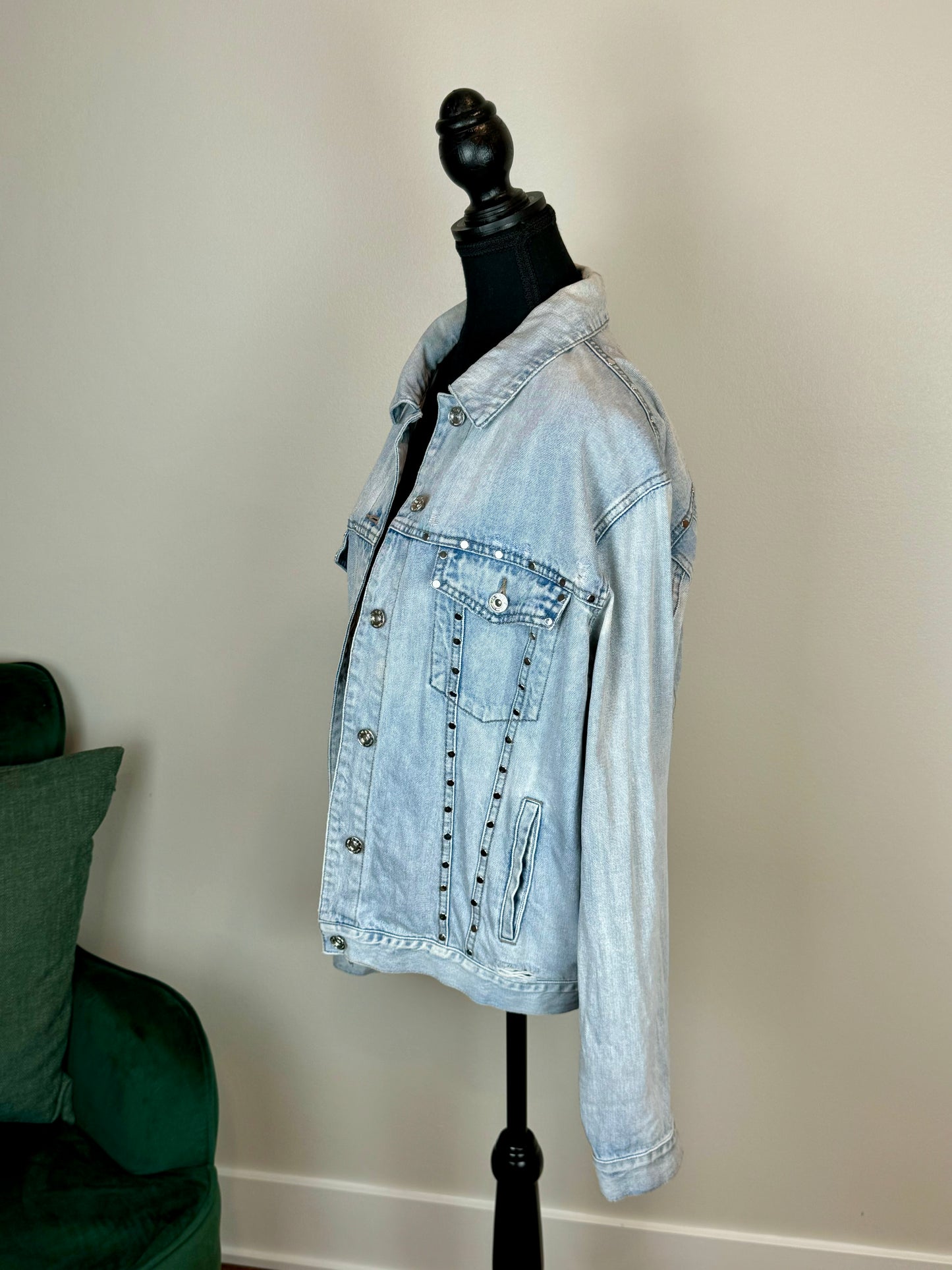 Veste jean à studs Only - Small