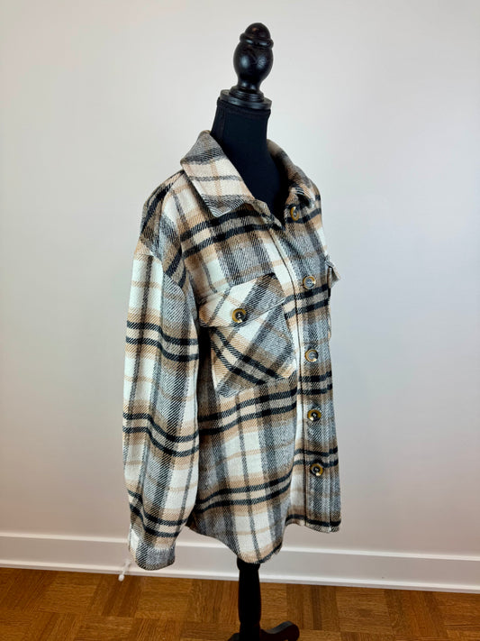 Manteau chemise Suzy Shier - XX-Large