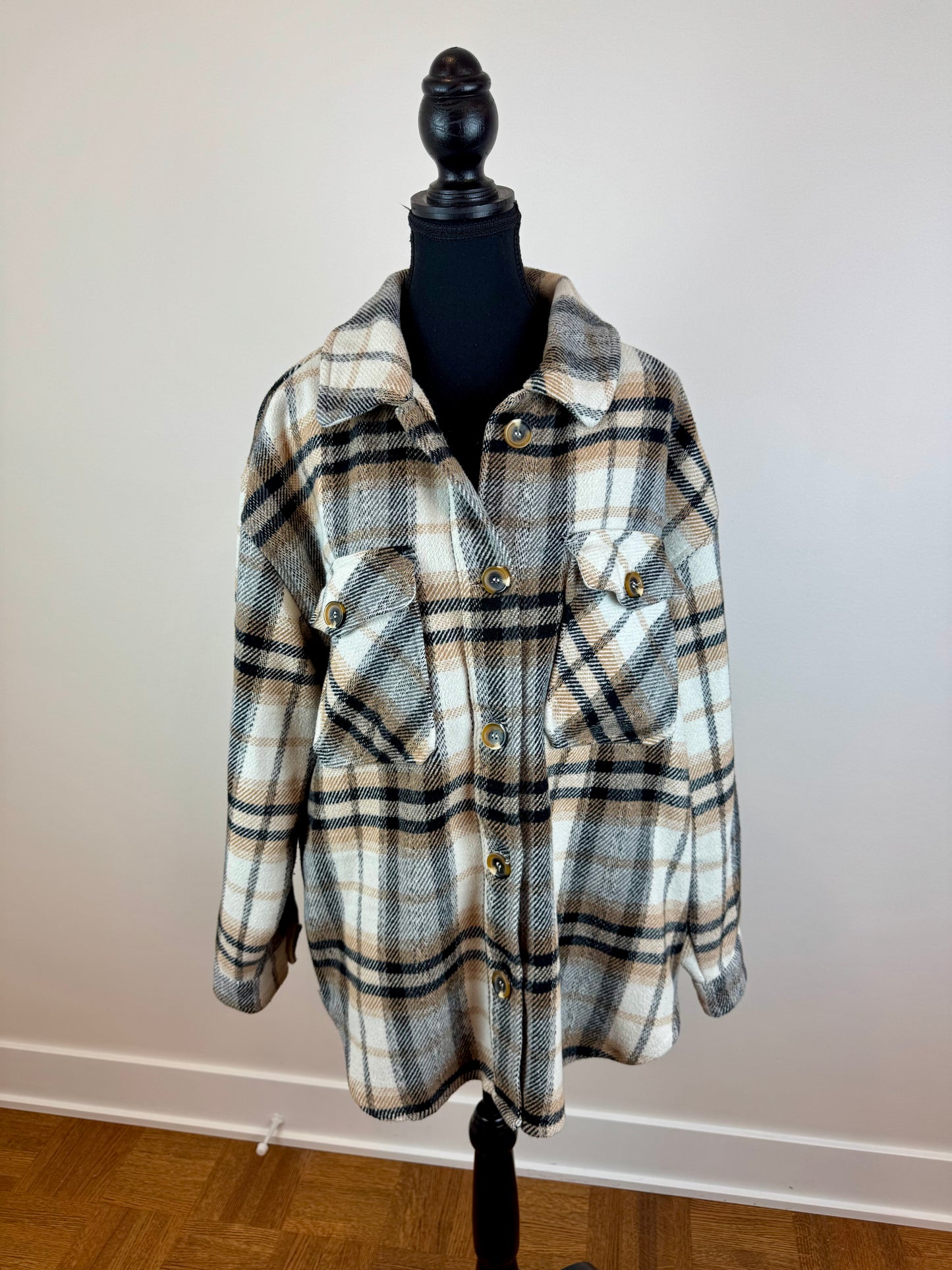 Manteau chemise Suzy Shier - XX-Large