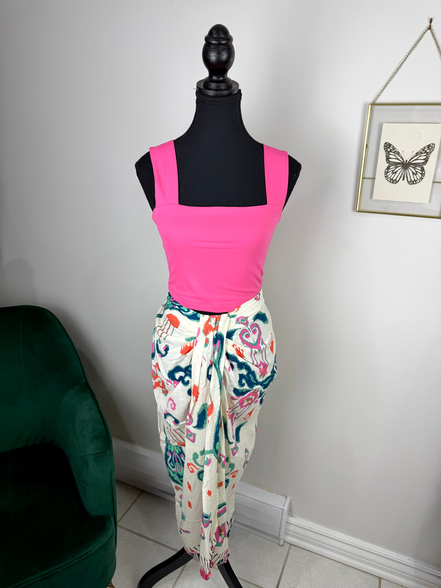 Jupe paréo à motif Zara - Small