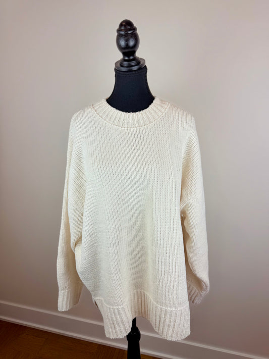 Chandail tricot chenille Aerie - Large