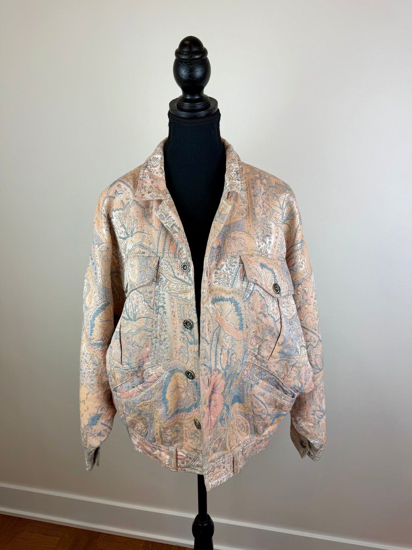 Veste vintage brodée - Small