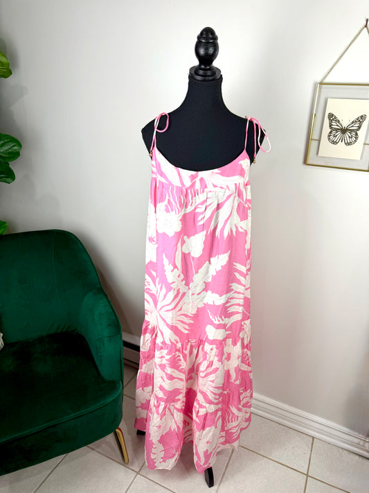 Robe maxi fleurie H&M  - Médium