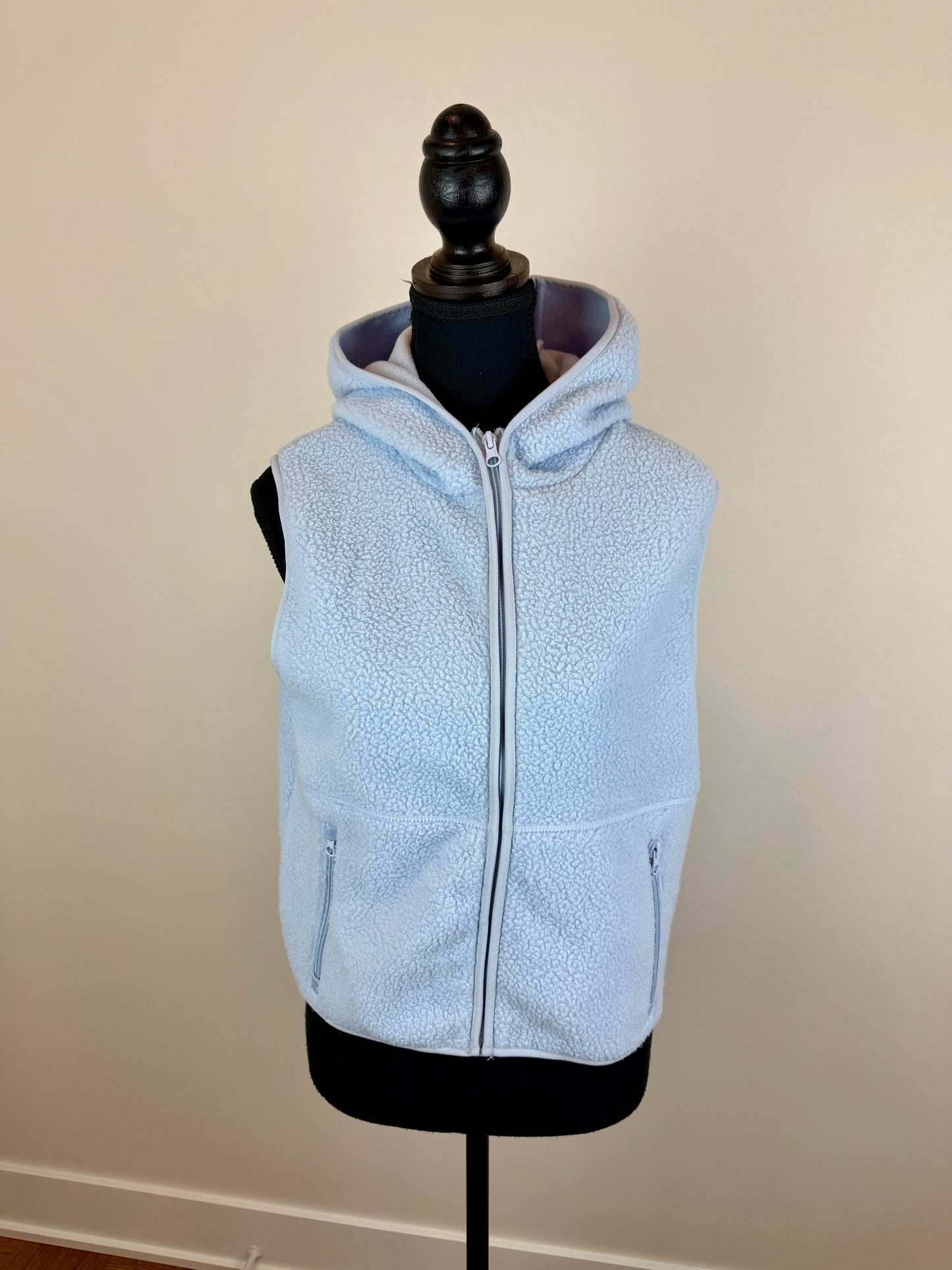 Veste courte en molleton à capuchon- X-Small/small