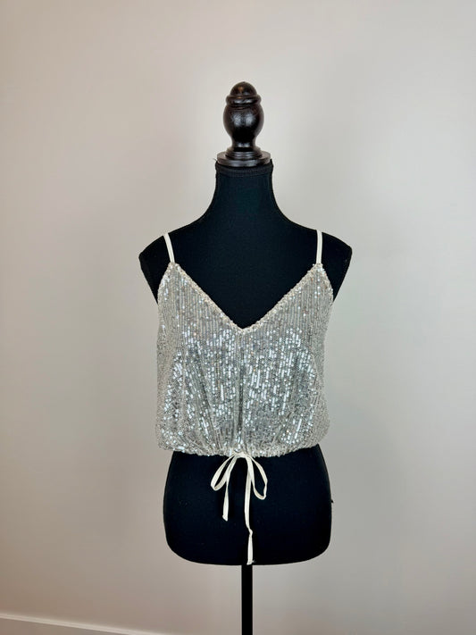 Camisole à paillette Zara - Médium