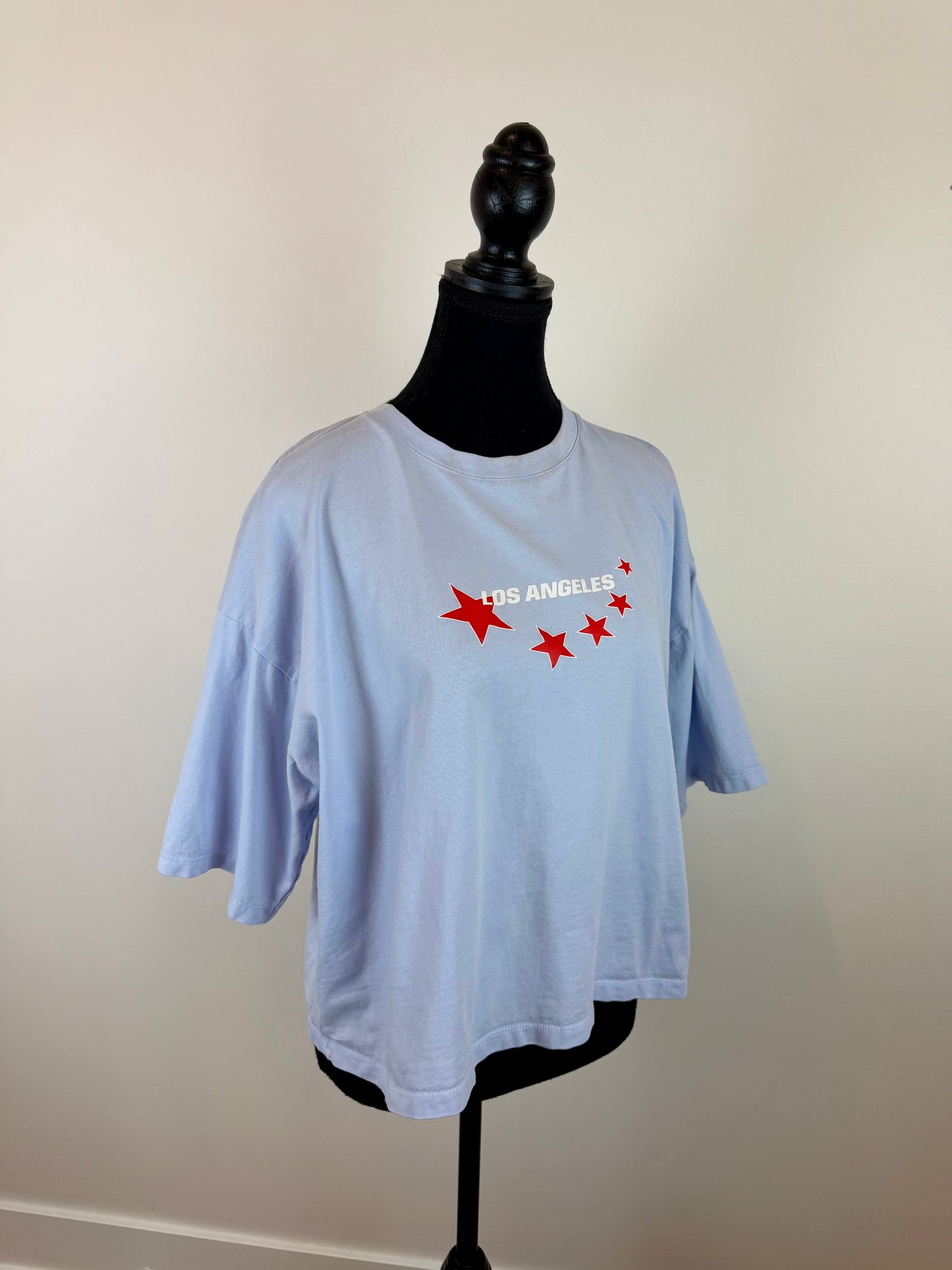 T-Shirt grande taille court Zara - Médium