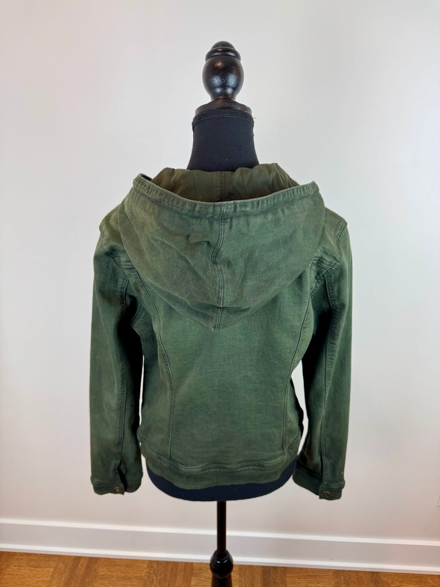 Veste jean kaki Charlie B - Médium