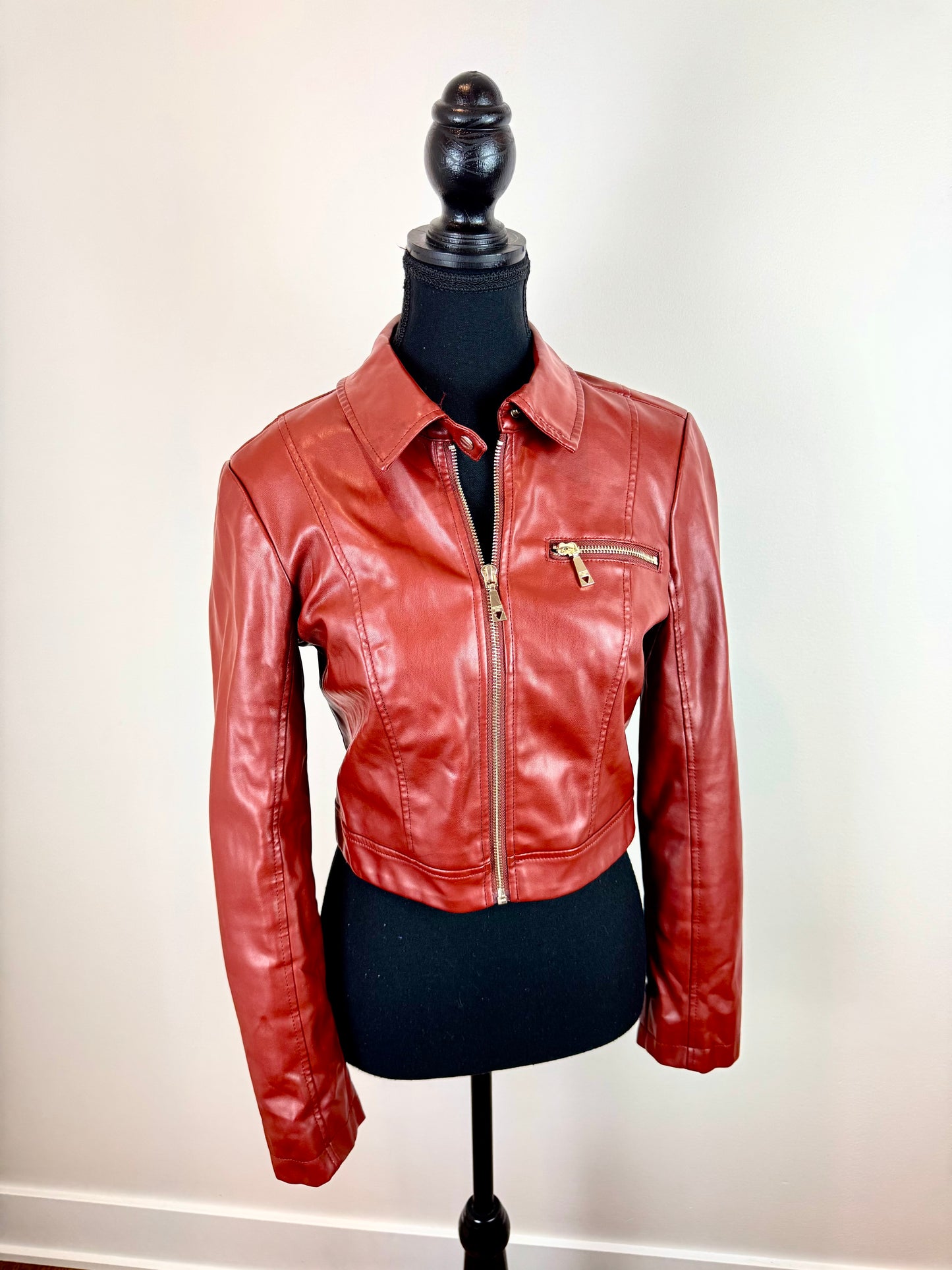 Manteau faux cuir Guess - X-Small