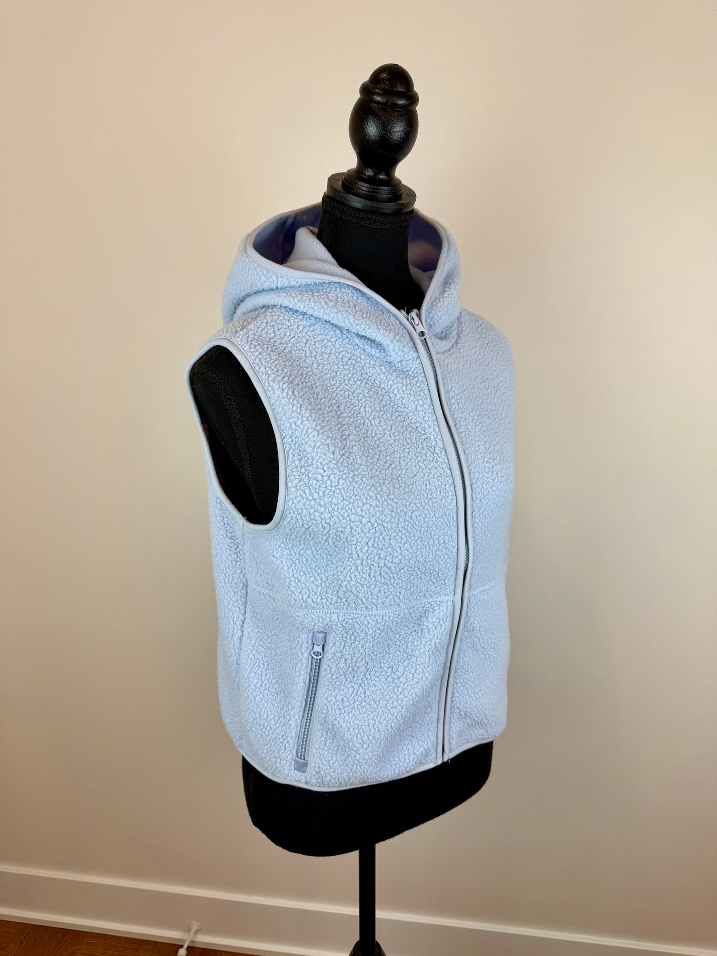 Veste courte en molleton à capuchon- X-Small/small