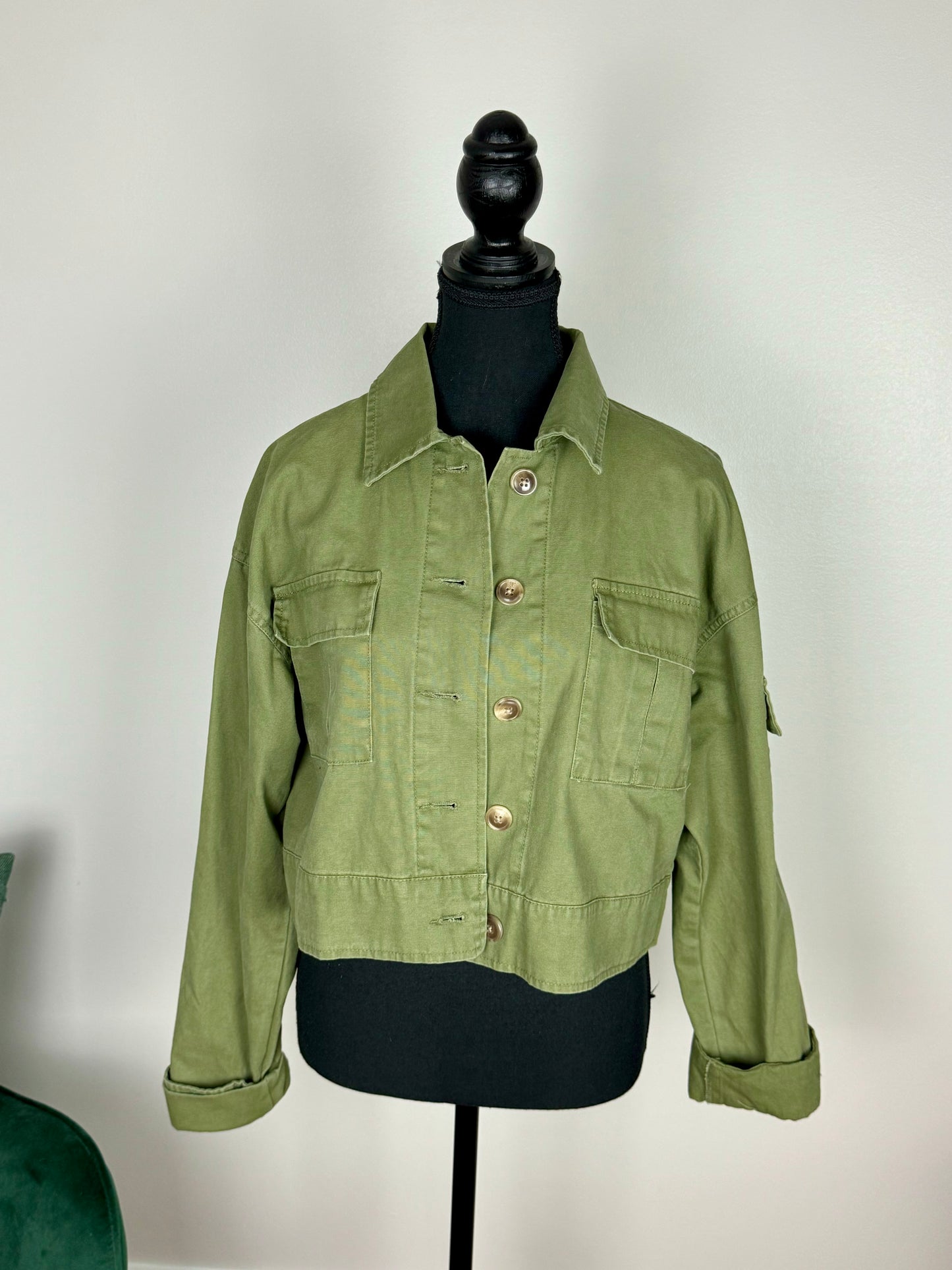 Veste cargo kaki Only - Medium