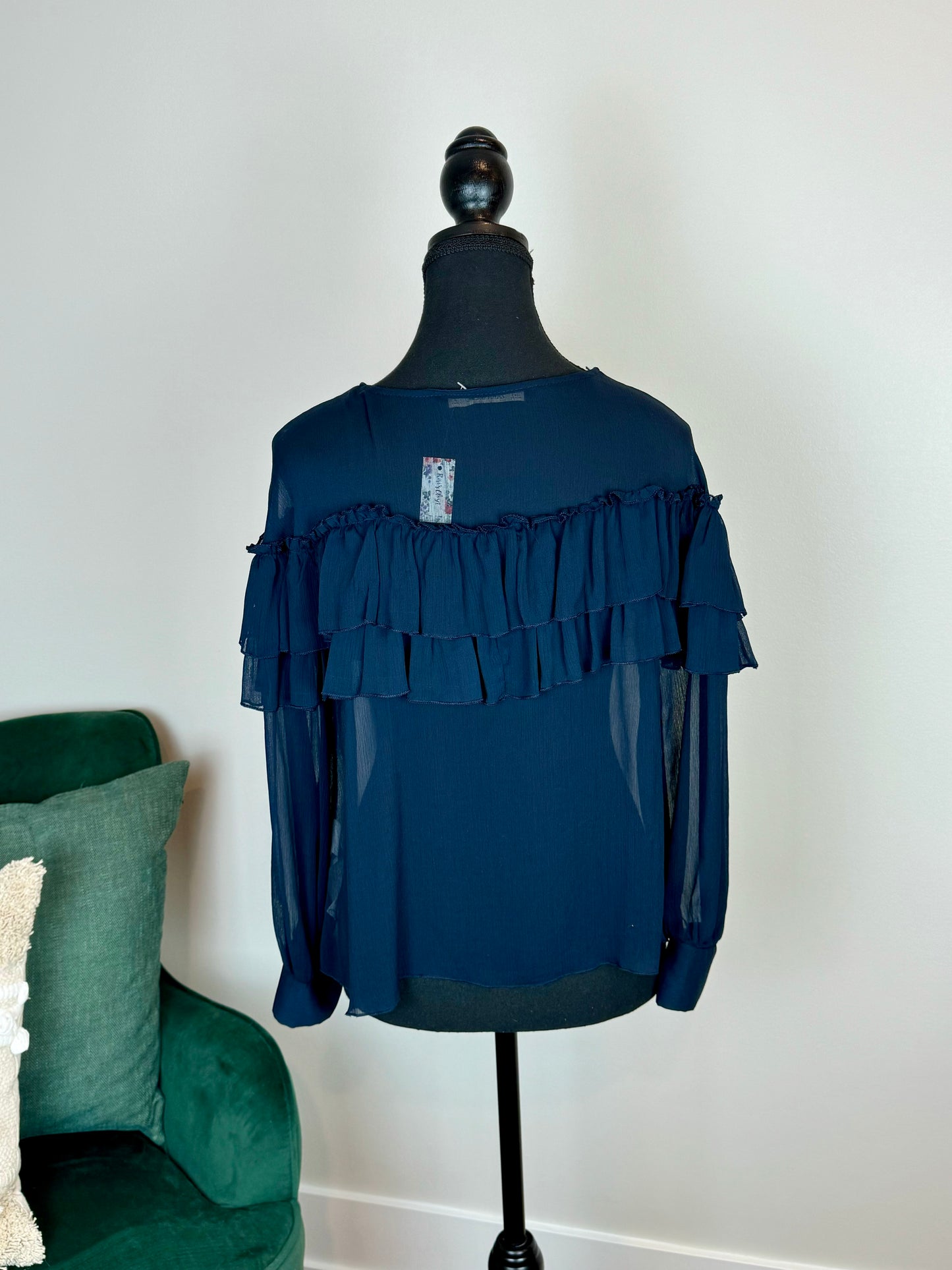 Blouse à frill Zara - Small