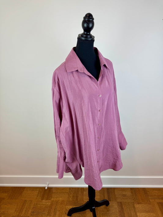 Blouse satinée Zara - Medium