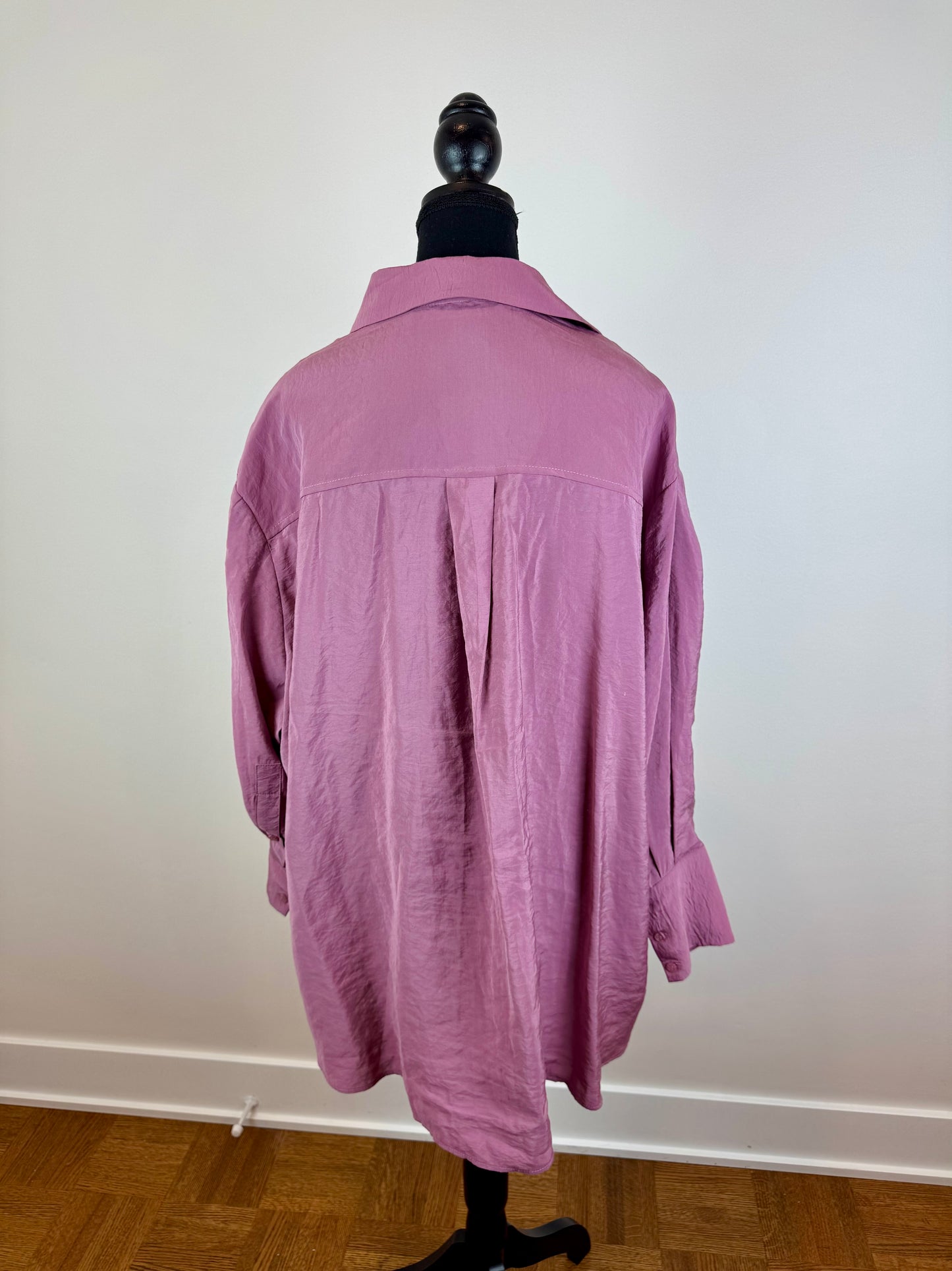 Blouse satinée Zara - Medium