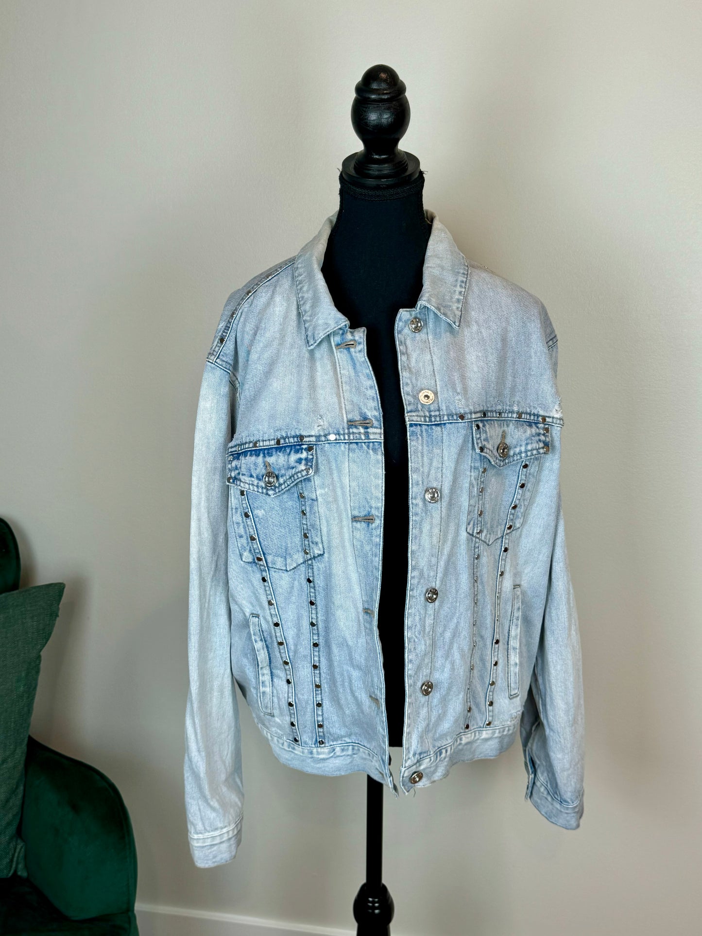 Veste jean à studs Only - Small