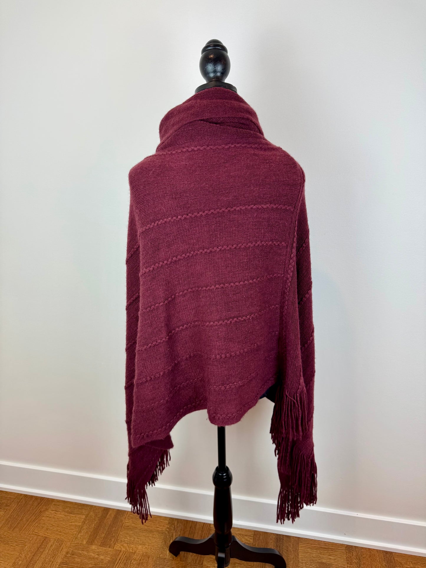 Poncho tricot avec col montant Guess - one size