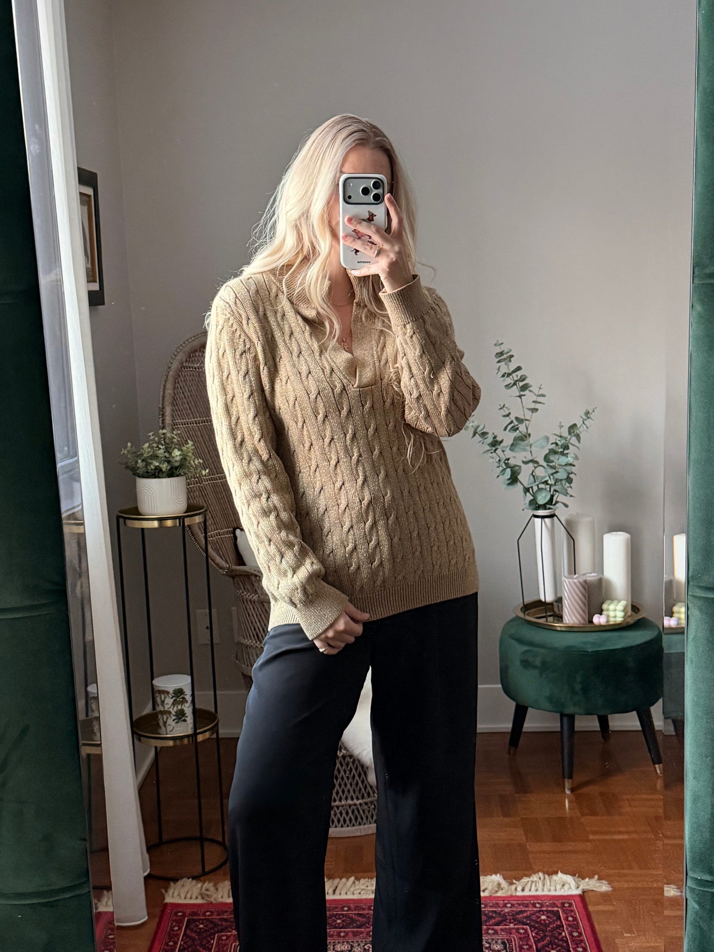 Chandail tricot brillant Ralph Lauren - XX-Large