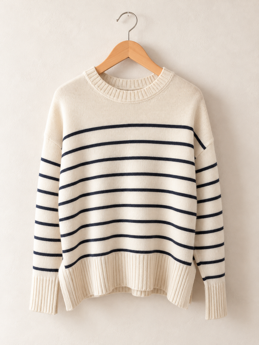 Chandail tricot ligné Zara - Small
