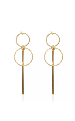 Boucles d'oreilles - Double rond acrylique – Riri's Closet